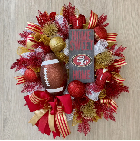JordanWreaths™ - Handmade NFL Wreaths (PRE-ORDER)