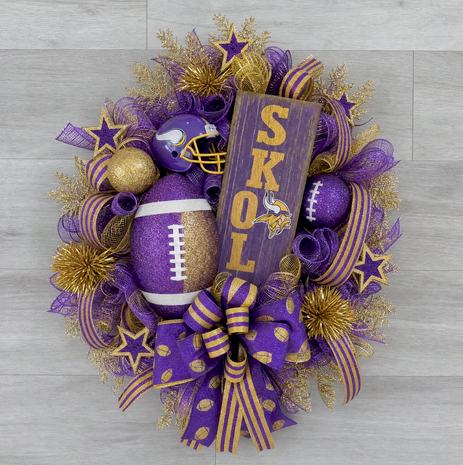 JordanWreaths™ - Handmade NFL Wreaths (PRE-ORDER)