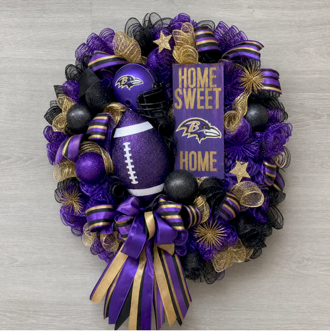 JordanWreaths™ - Handmade NFL Wreaths (PRE-ORDER)